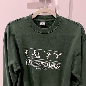 COPY - Sporty & Rich Limited Edition Health & Wellness sweatshirt